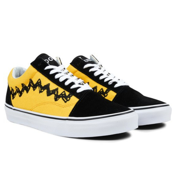 Vans Other - [VANS] Peanuts Charie Brown Vans Collaboration